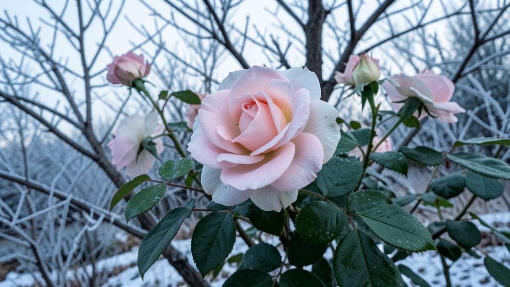 Winter Squall Rose (Shrub Rose)