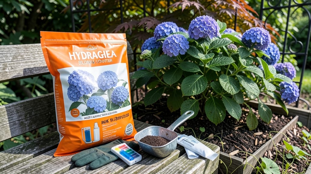 Hydrangea Bloom Booster: Science-Backed Acid and Light Triggers