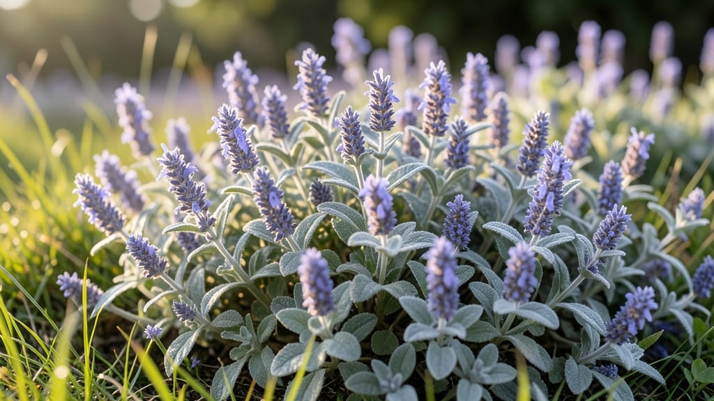 Catmint Nepeta: Lavender Blue Flower Clusters