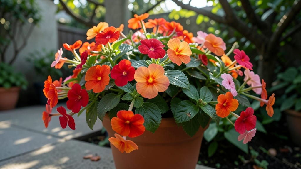 Impatiens Walleriana Annual Flowers