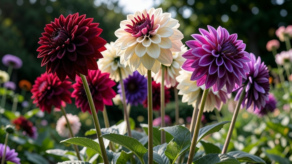 Dahlia Variety Celestial Series