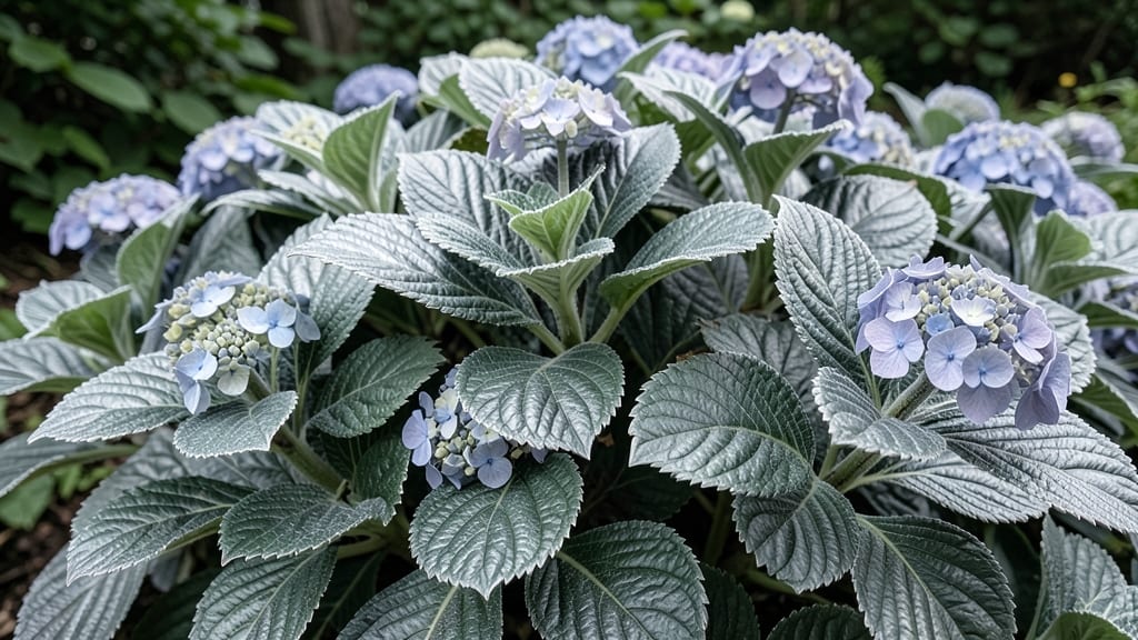 Hydrangea aspera 'Ripple Effect' for Unique Texture