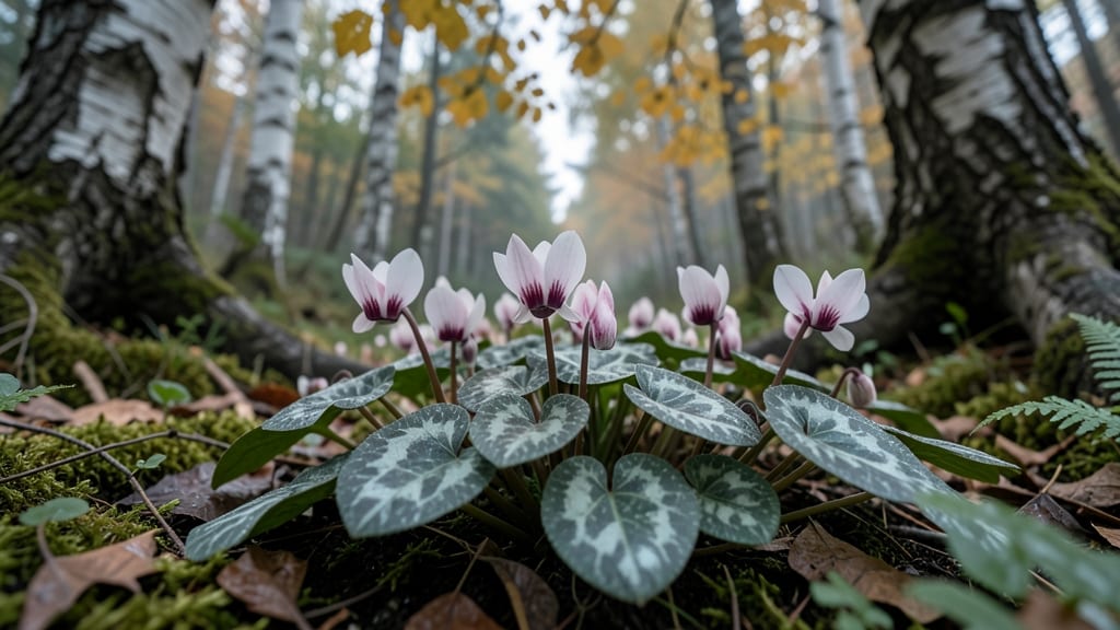 Cyclamen 'Hederifolium' Wild Type
