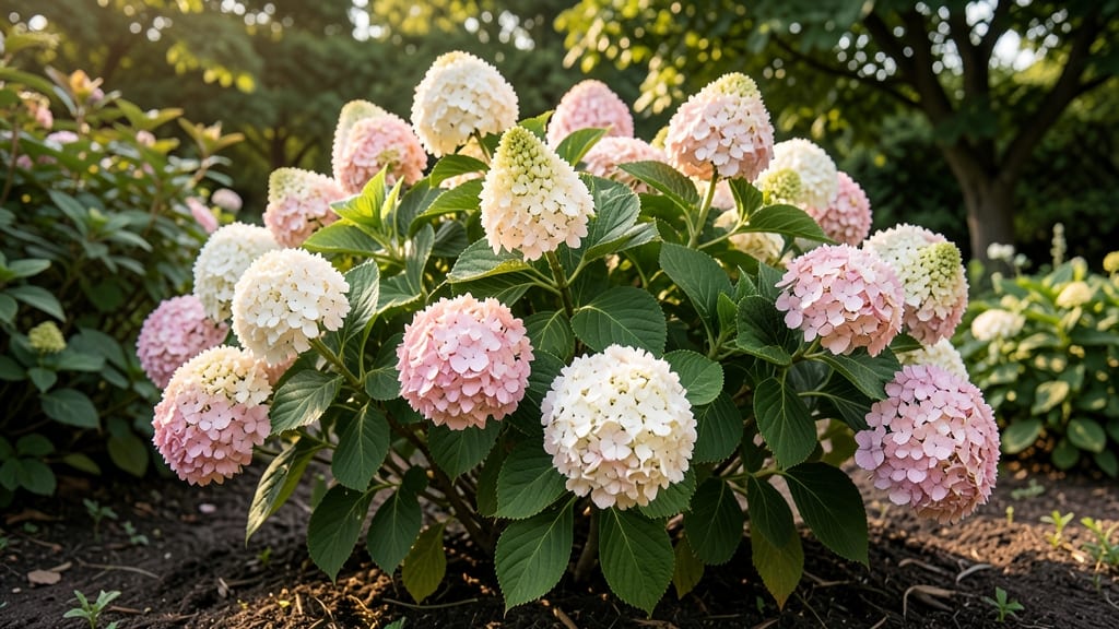Hydrangea Panicle for Cone-Shaped Summer Blooms