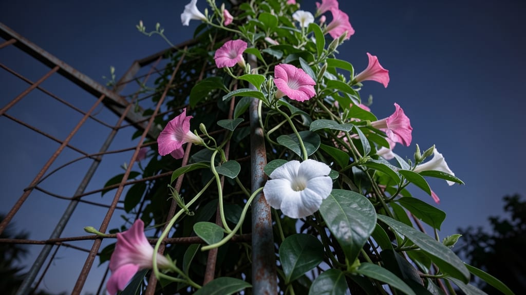 Cobaea Scandens for Trumpet-Shaped Flowers