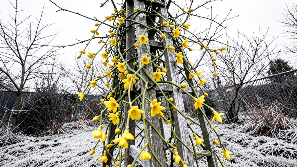 Winter Jasmine Golden Climbing Vines