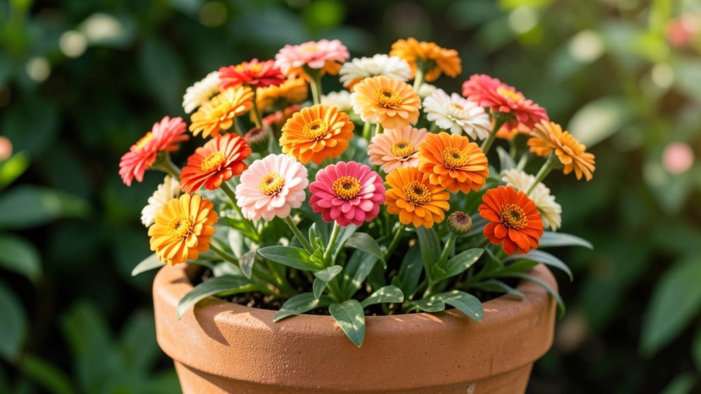 Dwarf Zinnias for Cut-Flower Gardens