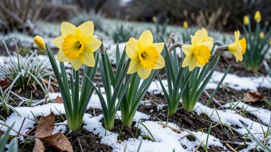 Daffodils in Bold Yellow Hues