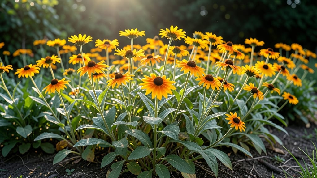 Black-Eyed Susan for Cheerful Yellow-orange Flowers