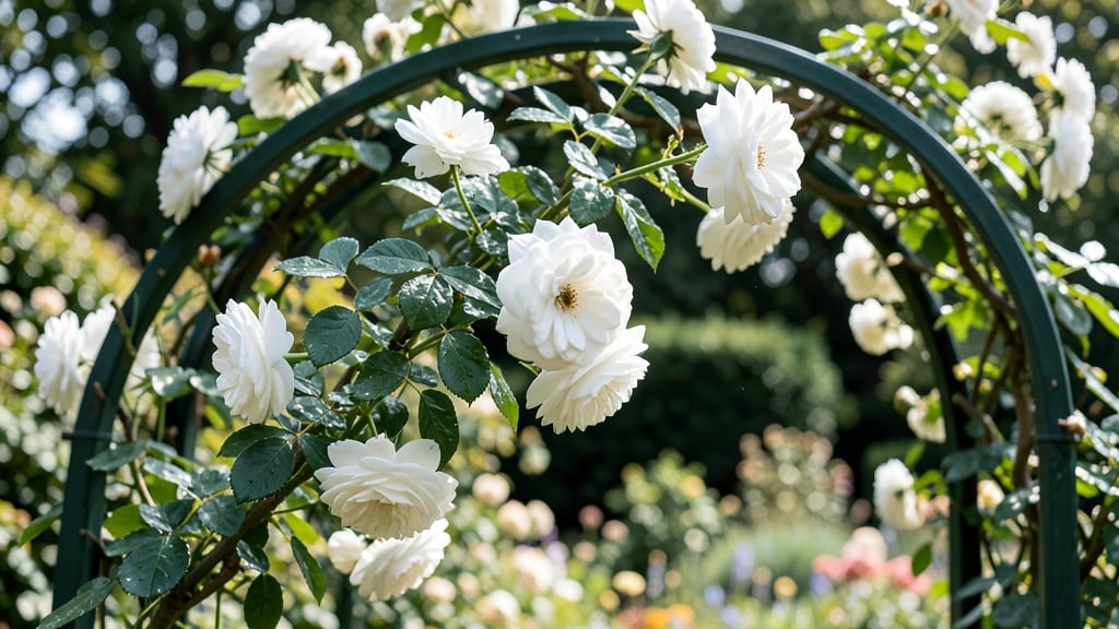 Iceberg Climbing Rose for White Elegance