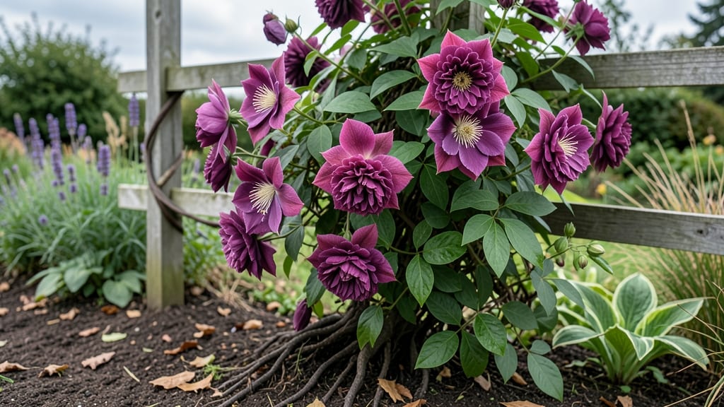 Double Bloom Clematis Growing Guide: Heat-Triggered Second Flush Secrets