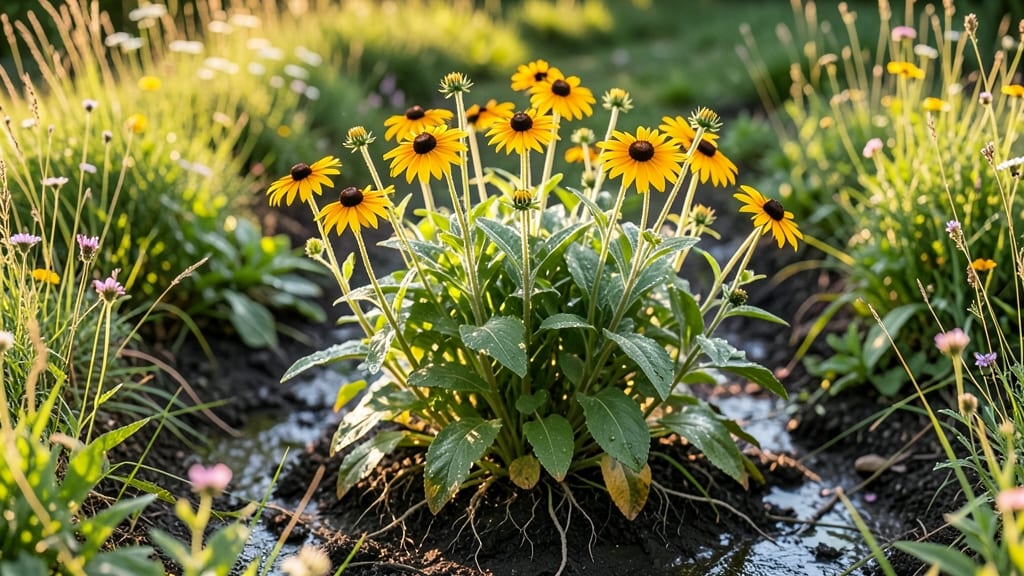 Black-Eyed Susan (Rudbeckia Hirta): Sunny Yellow Workhorse