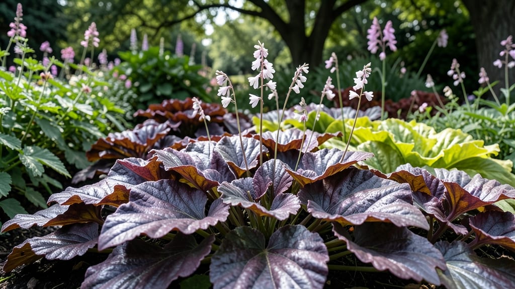 Coral Bells (Heuchera) for Textured Foliage and Delicate Blooms