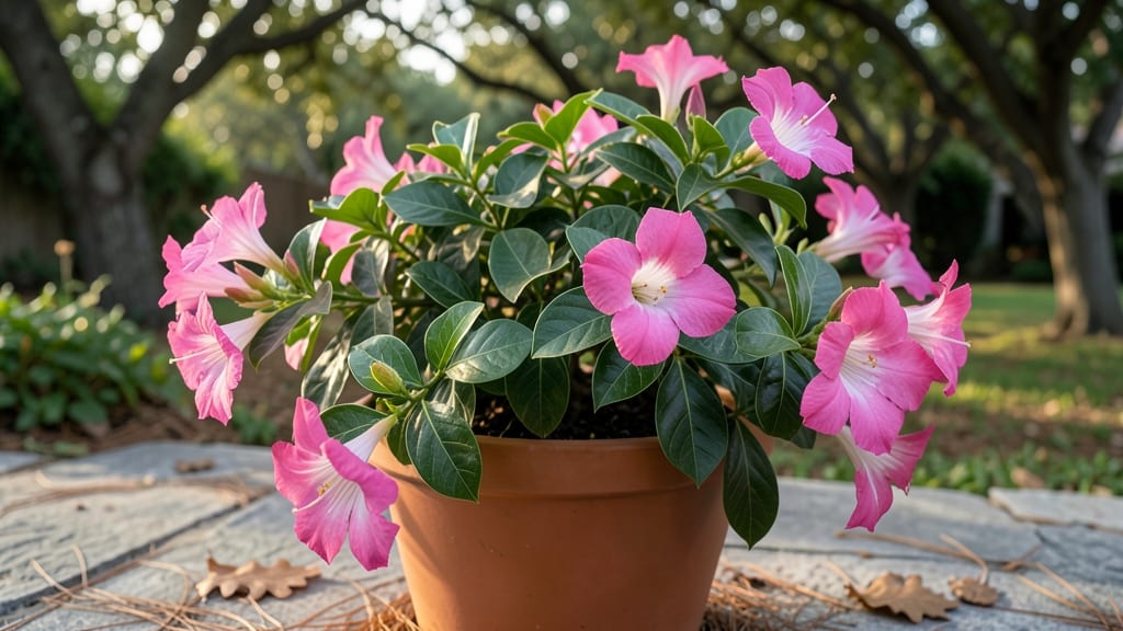 Mandevilla Bloom Time: Heat-Triggered Stages & Frost Survival Tips
