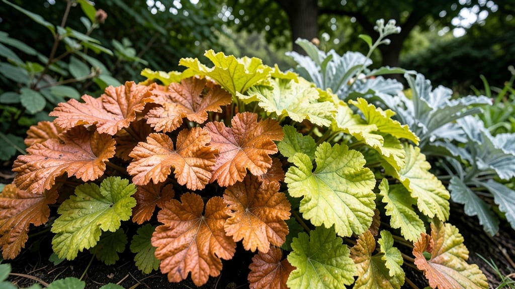 Heuchera Microphylla for Textured Foliage