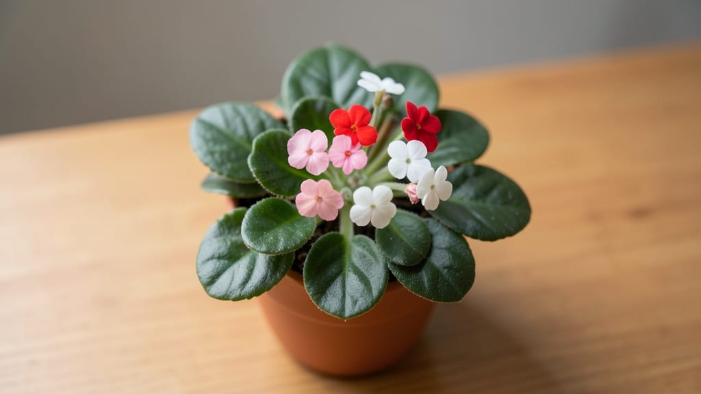 Wax Begonia Produces Delicate Clustered Flowers