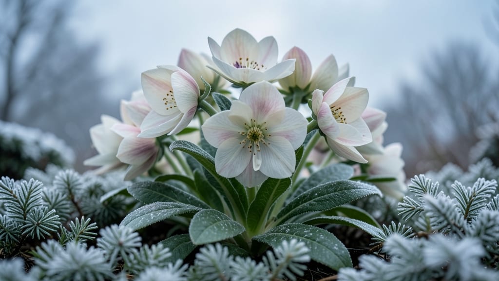 Hellebores Winter Rose for Shade Gardens