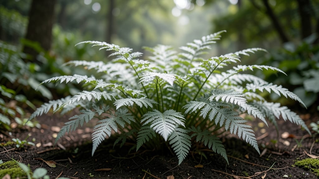Japanese Painted Fern For Textured Silver-Green Fronds