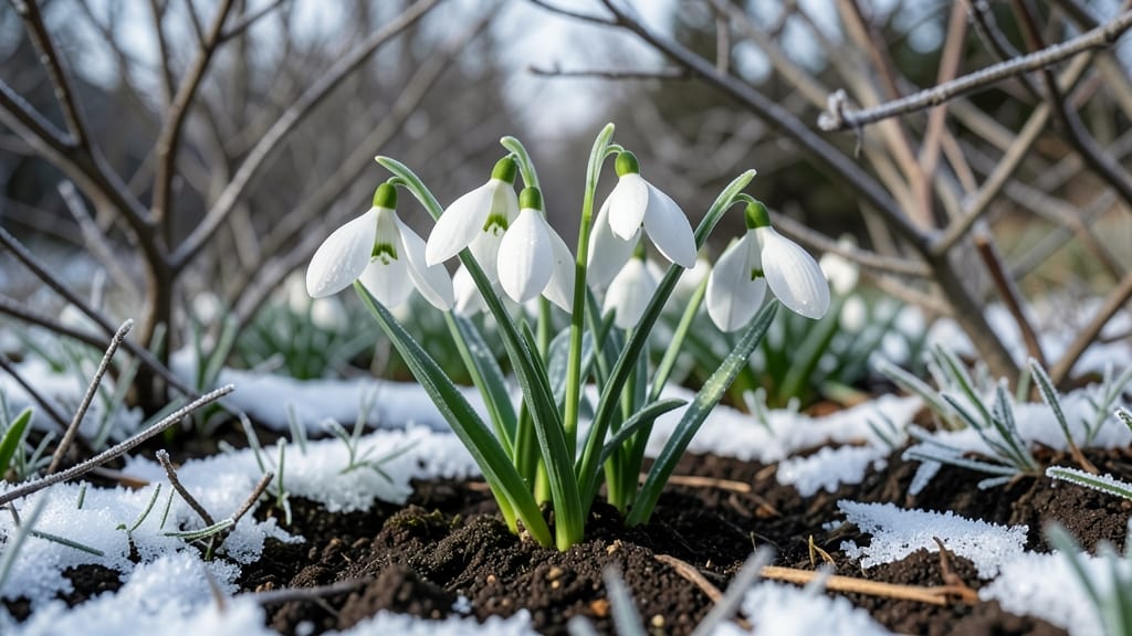 Snowdrops: Delicate White Blooms for Early Spring