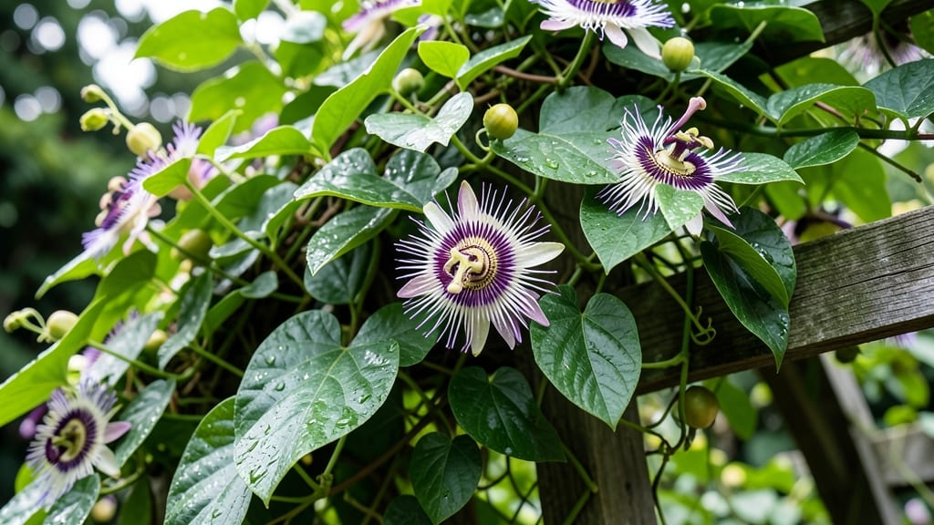 Passionflower Vine for Edible Year-Round Interest