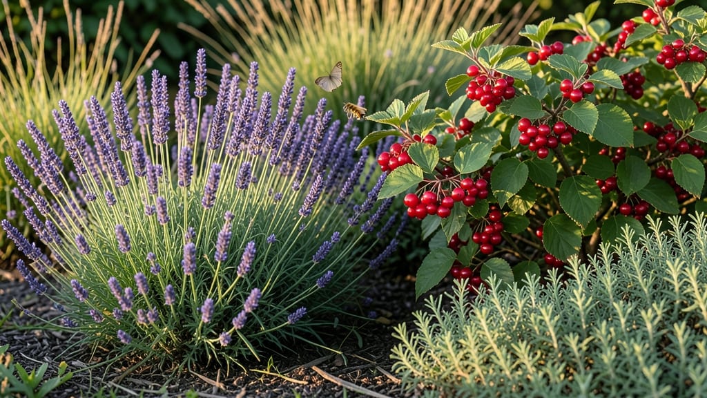 Pollinator Magnet: Lavender and Currant Perennial Beds