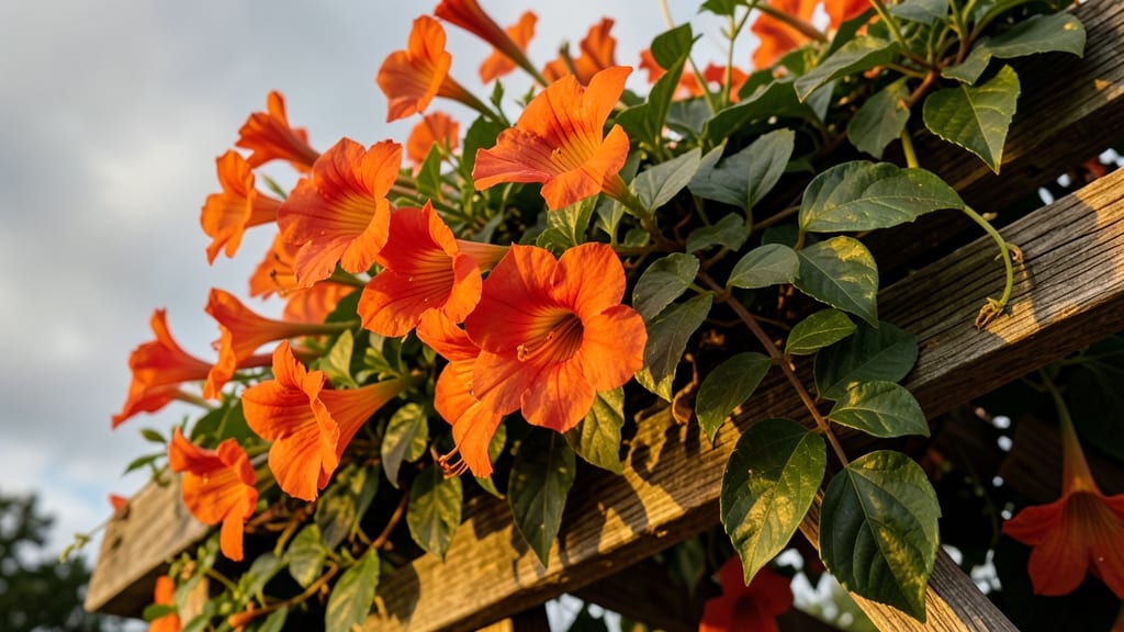 Campsis Radicans Trumpet Vine
