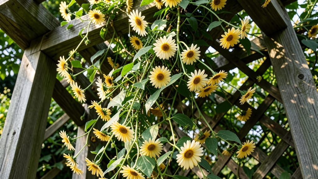 Black-Eyed Susan Vine for Vertical Gardens