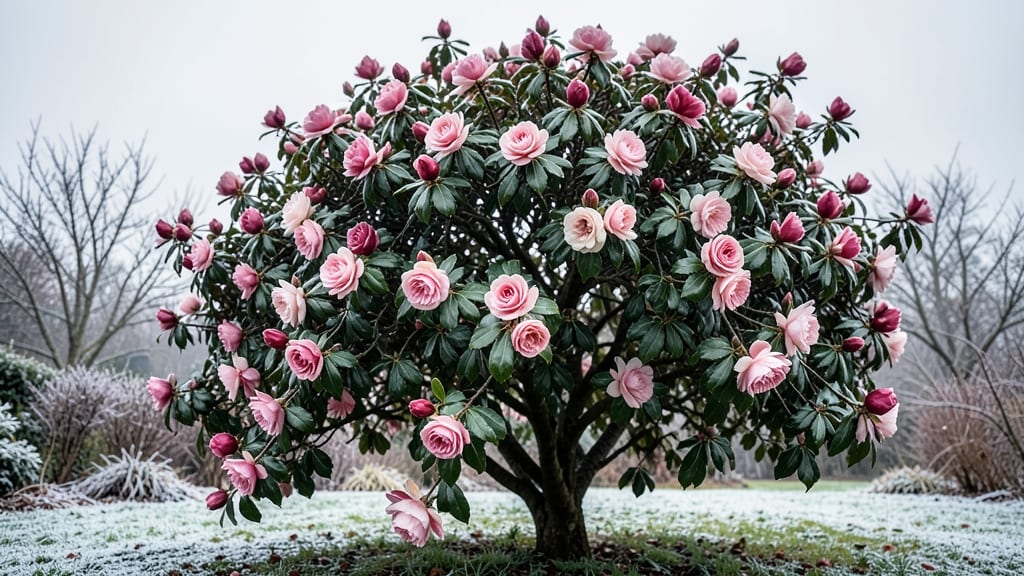 Camellia Sasanqua for Winter-to-Spring Blooms