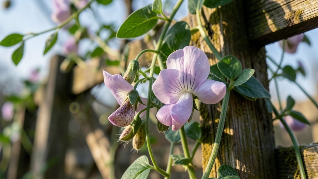 Sweet Pea Vine for Cool-Season Vertical Gardens