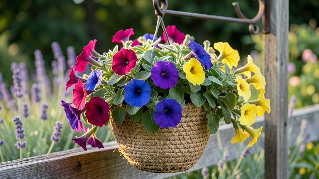 Petunias' Trailing Deer-Resistant Beauty